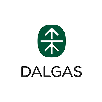 Dalgas positiv rundt logo low